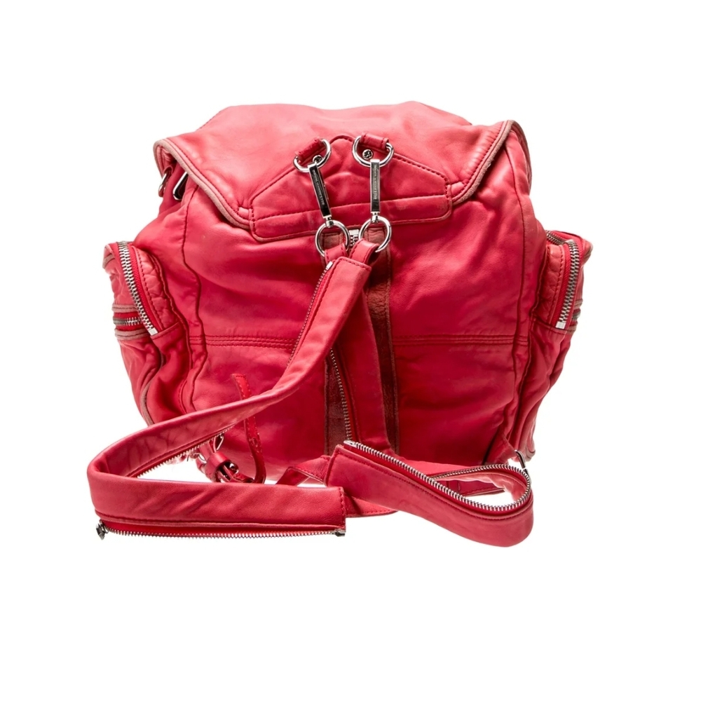 Alexander Wang Leather Hot Pink Backpack - Picture 4 of 7